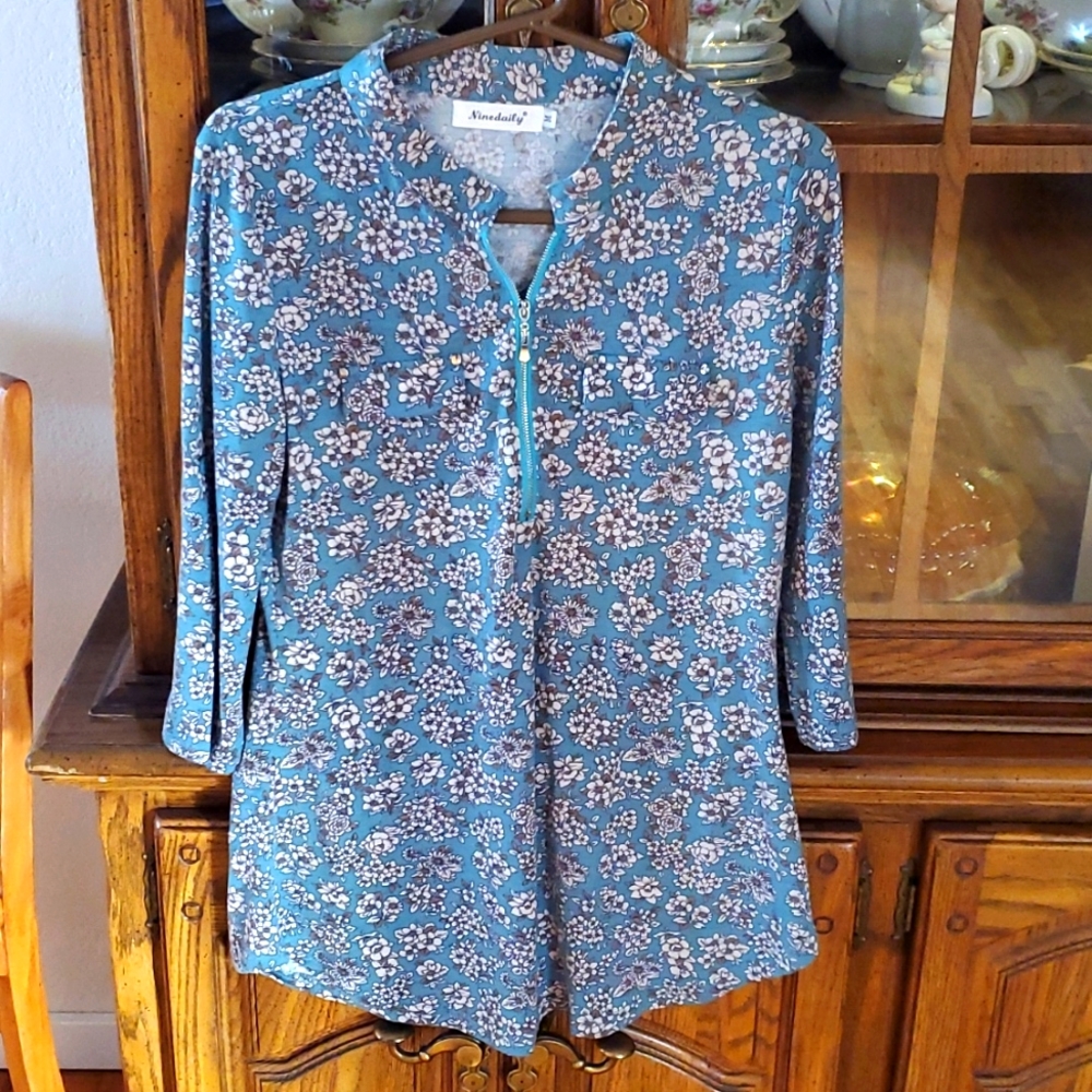 3/4 sleeve blouse